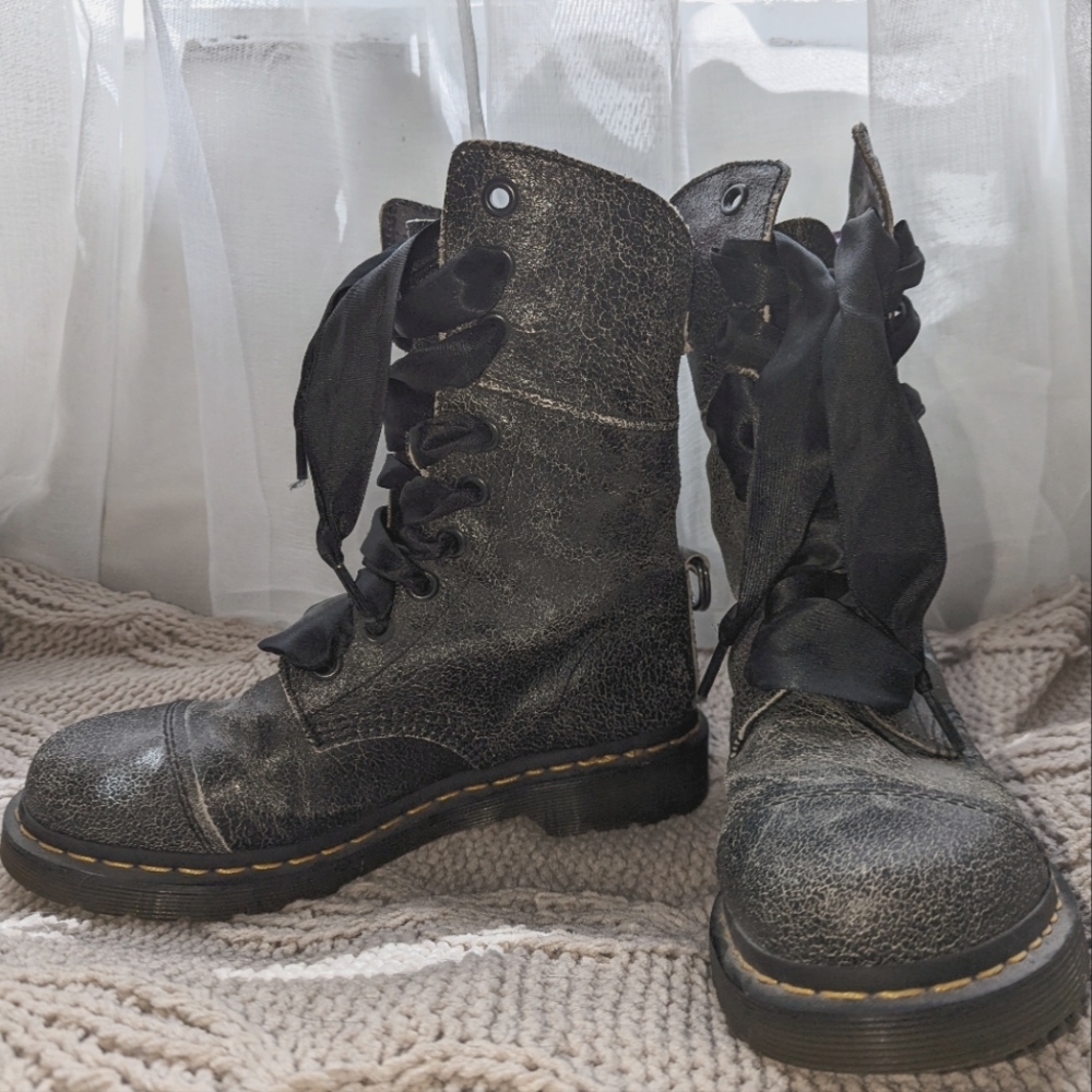 Doc Martens limited edition fold down boots